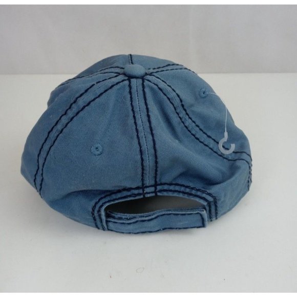 New dKps Gorras Puerta Vallarta Embroidered W/ Distressed Leather On Bill Cap - Picture 4 of 7